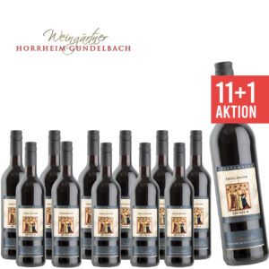 11+1 Trollinger trocken Minnesänger 0.75 L - Weingärtner Horrheim-Gündelbach